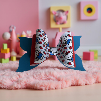 Hello Kitty Strawberry Dream Biggie Bow