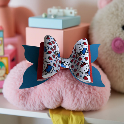 Hello Kitty Strawberry Dream Biggie Bow