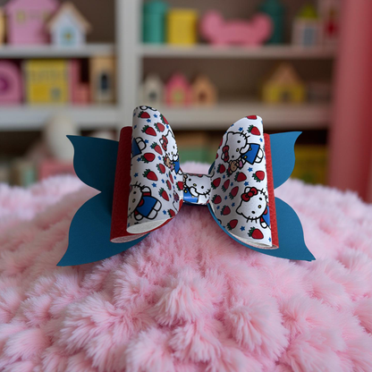 Hello Kitty Strawberry Dream Biggie Bow