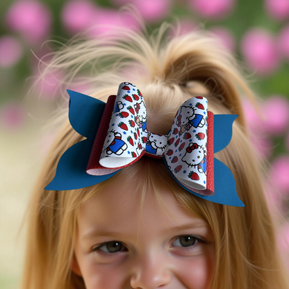 Hello Kitty Strawberry Dream Biggie Bow