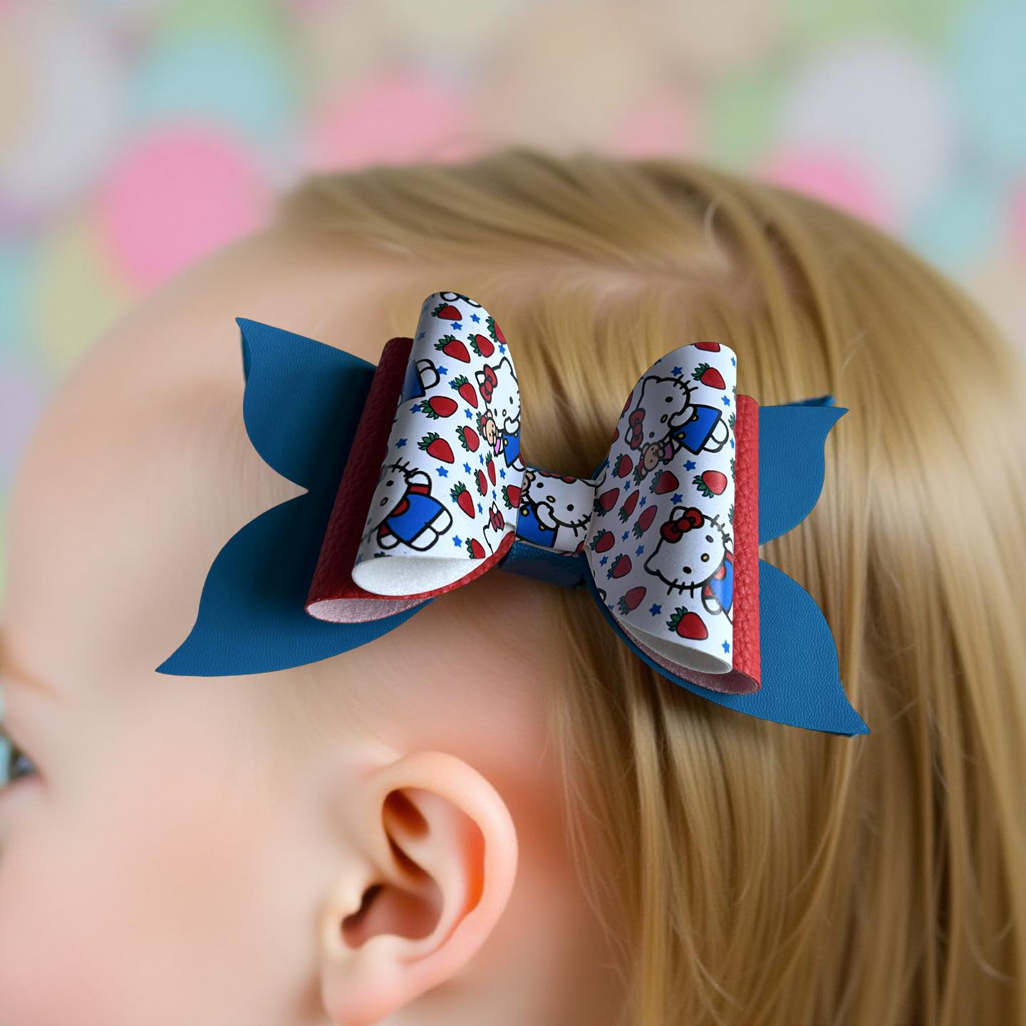 Hello Kitty Strawberry Dream Biggie Bow