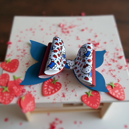 Hello Kitty Strawberry Dream Biggie Bow