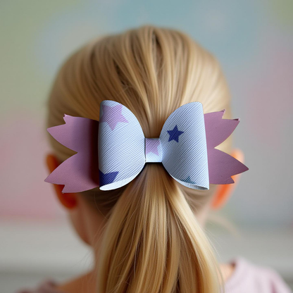 Starry Sprinkles Hairbow