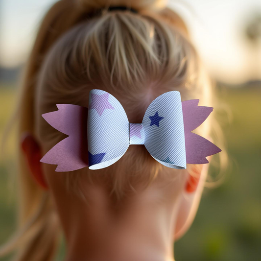 Starry Sprinkles Hairbow