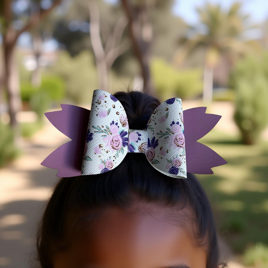 Lilac Dreams Hairbow
