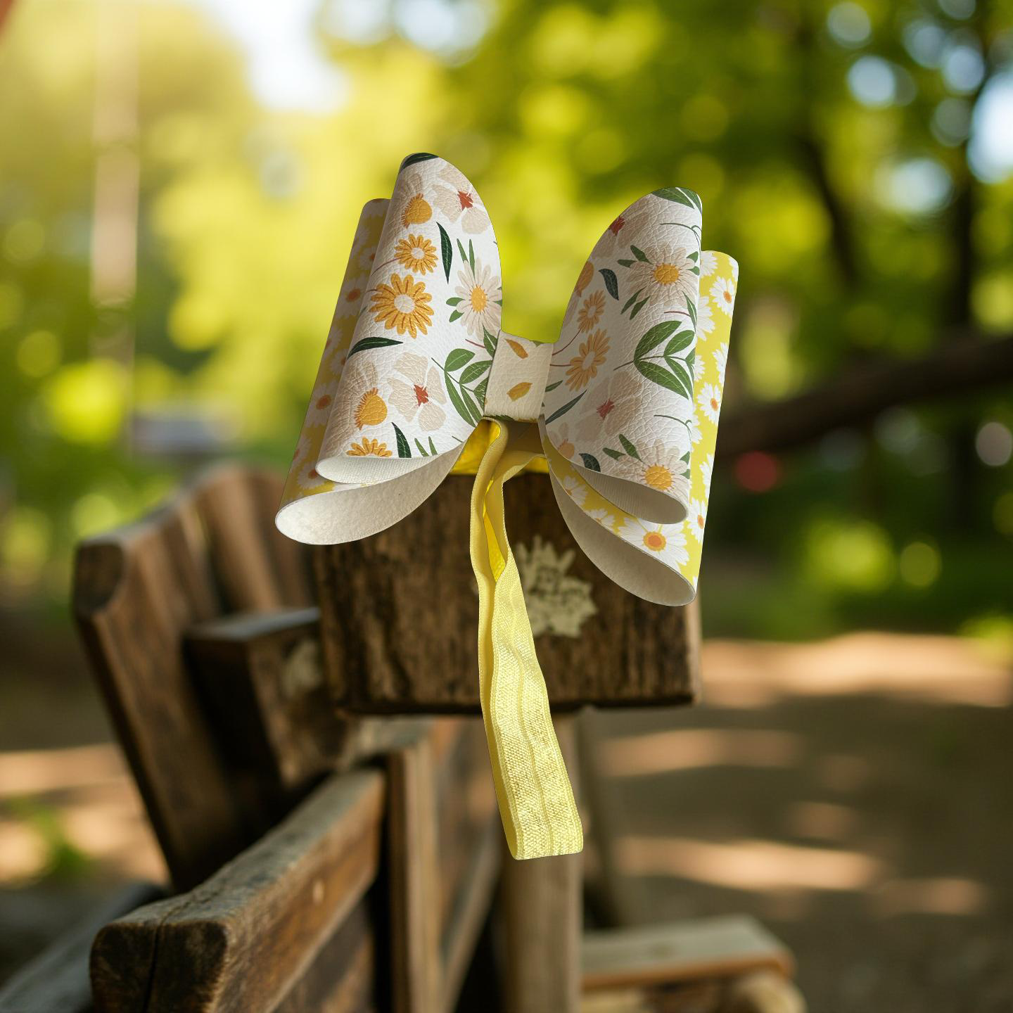🌼 Golden Petal Pop Headband