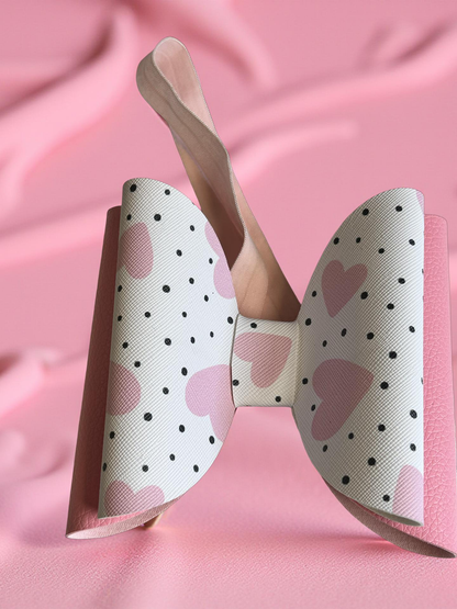 Sweetheart Polka Bow Headband