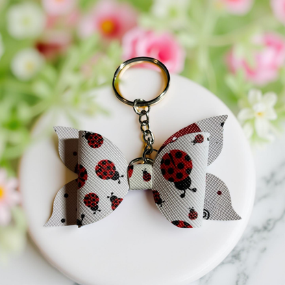 Lady Bug Love Keychain