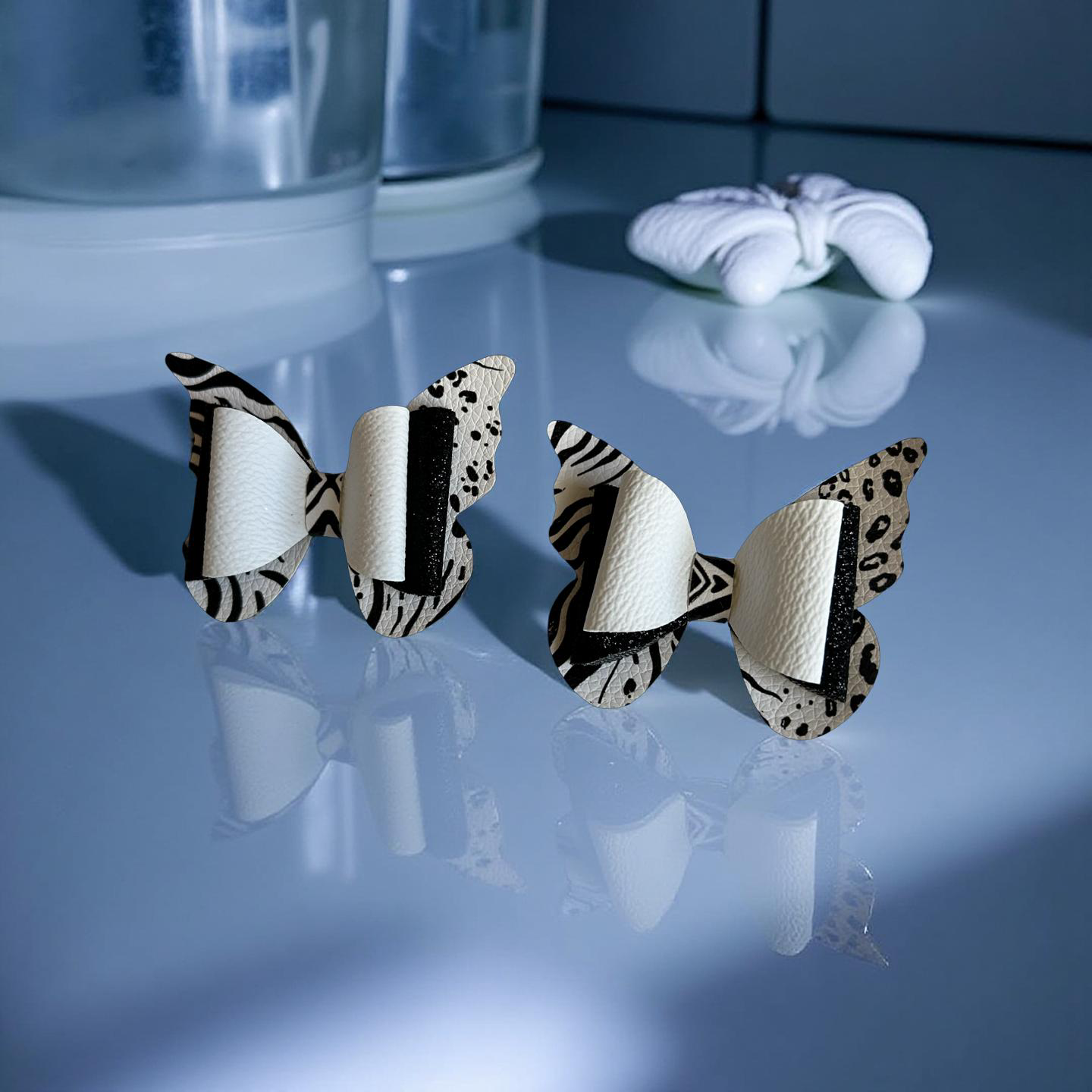 Safari Chic Bite-Size Hairbows