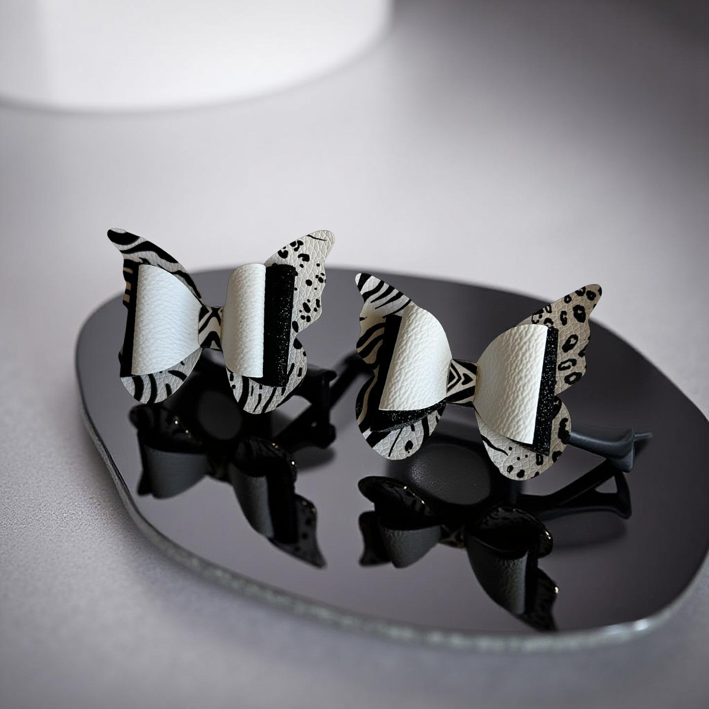 Safari Chic Bite-Size Hairbows