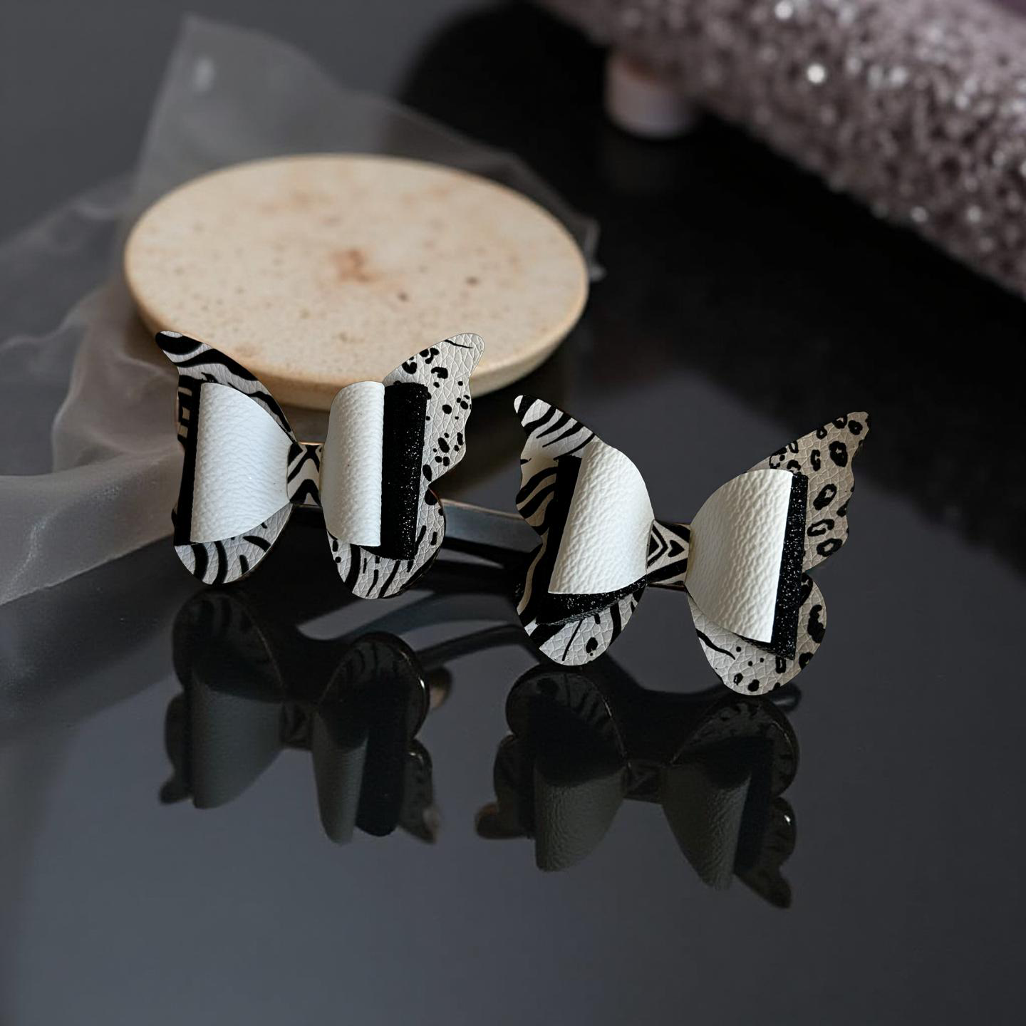 Safari Chic Bite-Size Hairbows