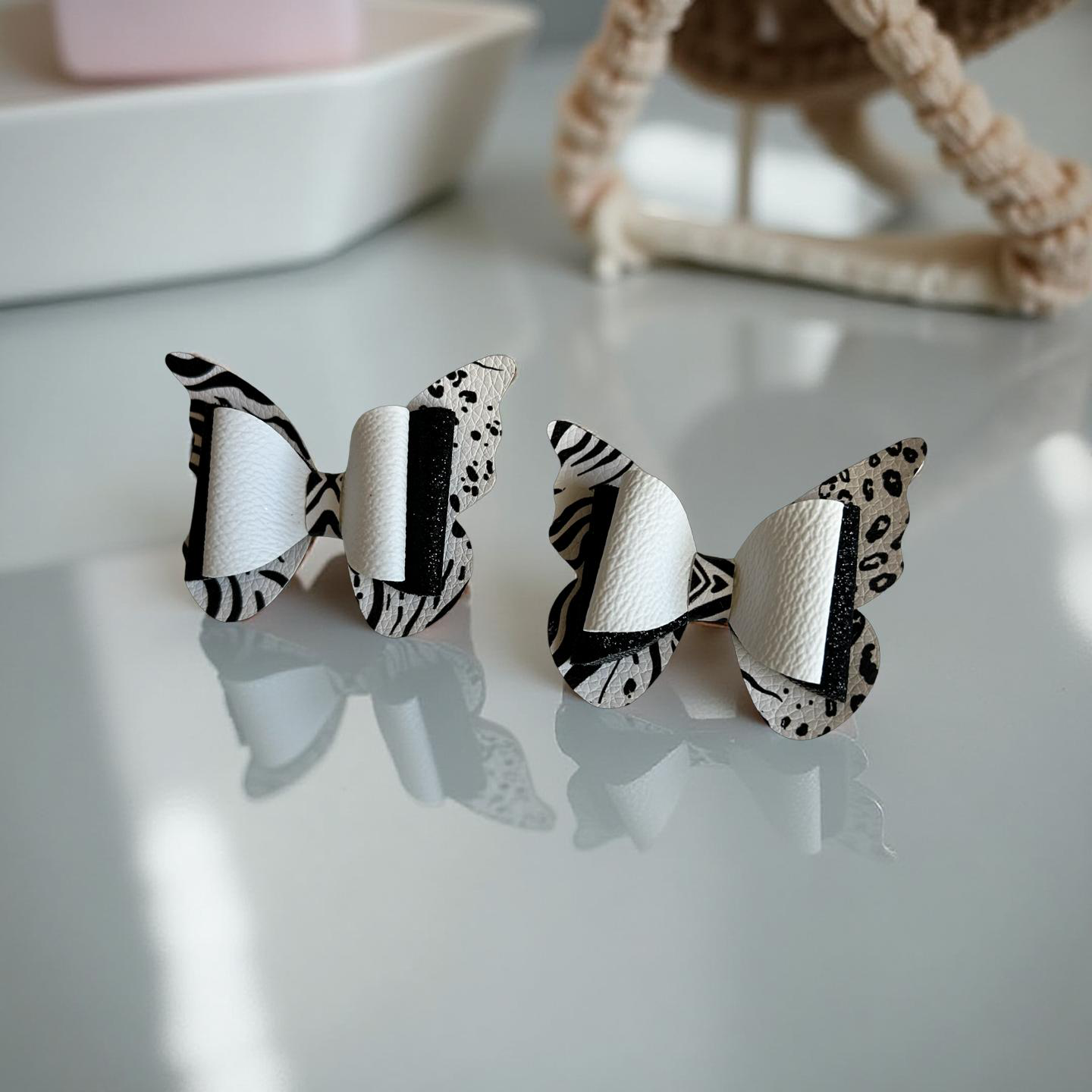 Safari Chic Bite-Size Hairbows