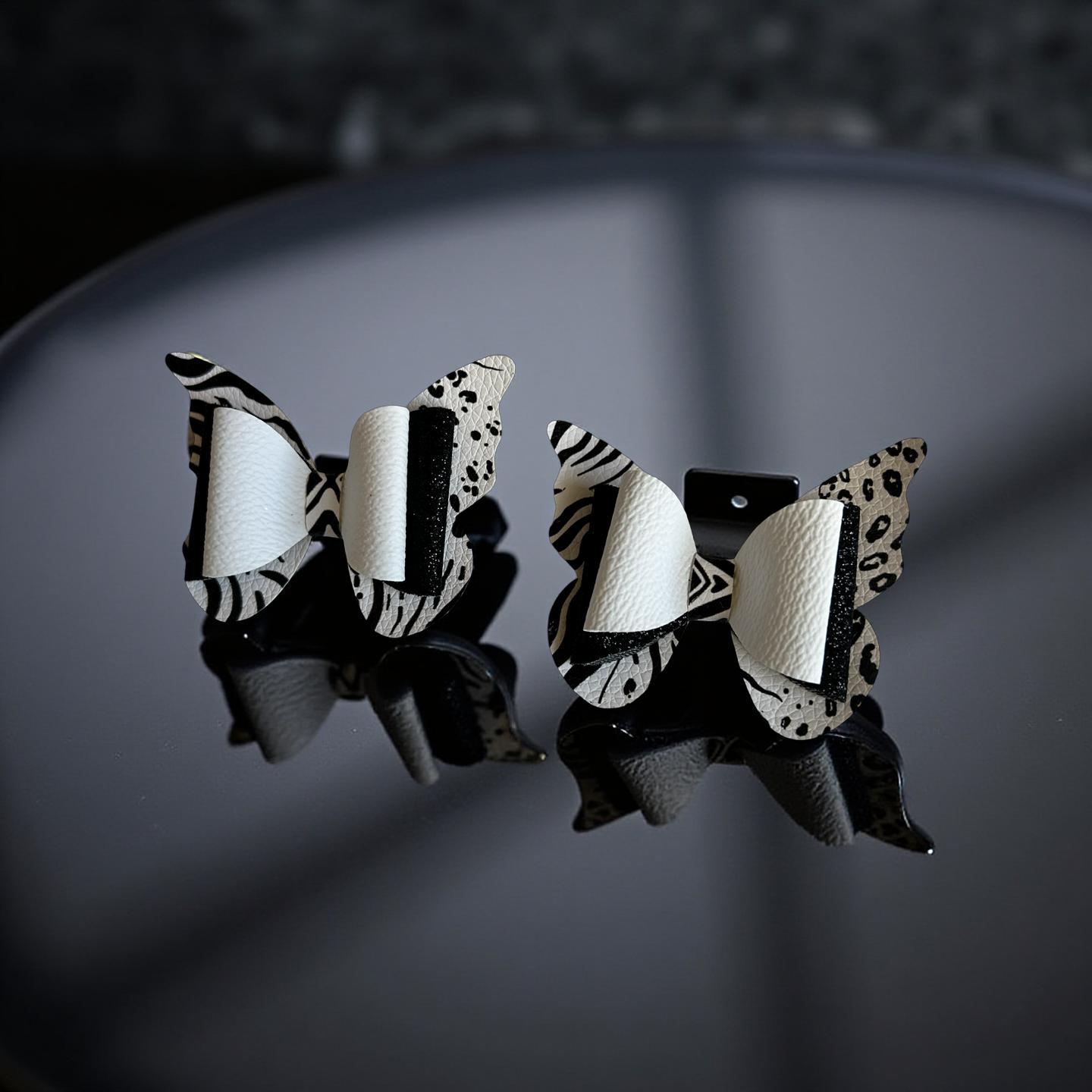 Safari Chic Bite-Size Hairbows