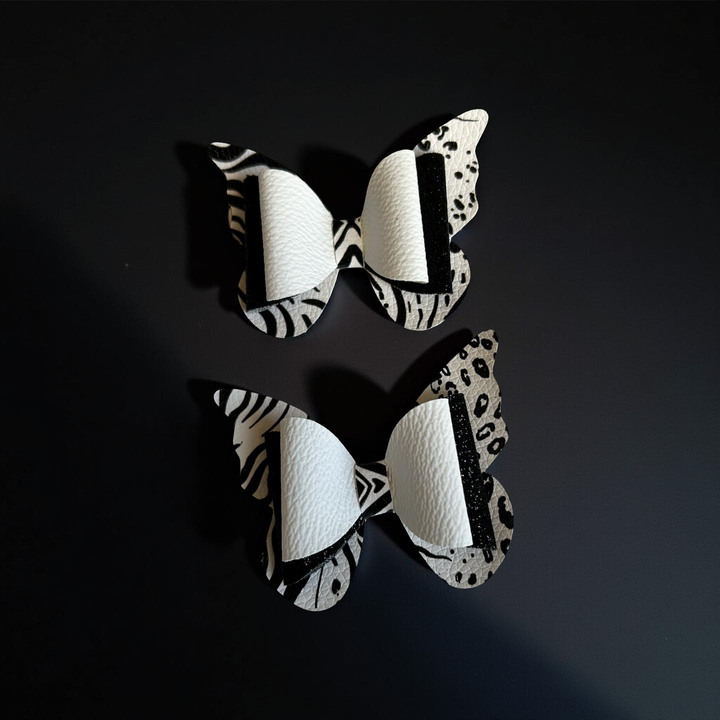Safari Chic Bite-Size Hairbows