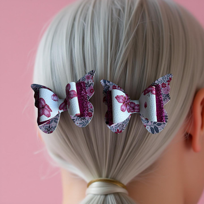 Floral Muse Bite-Size Hairbows