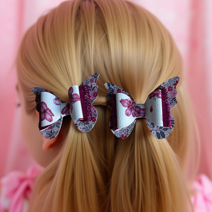 Floral Muse Bite-Size Hairbows