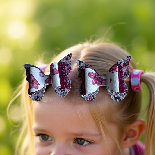 Floral Muse Bite-Size Hairbows