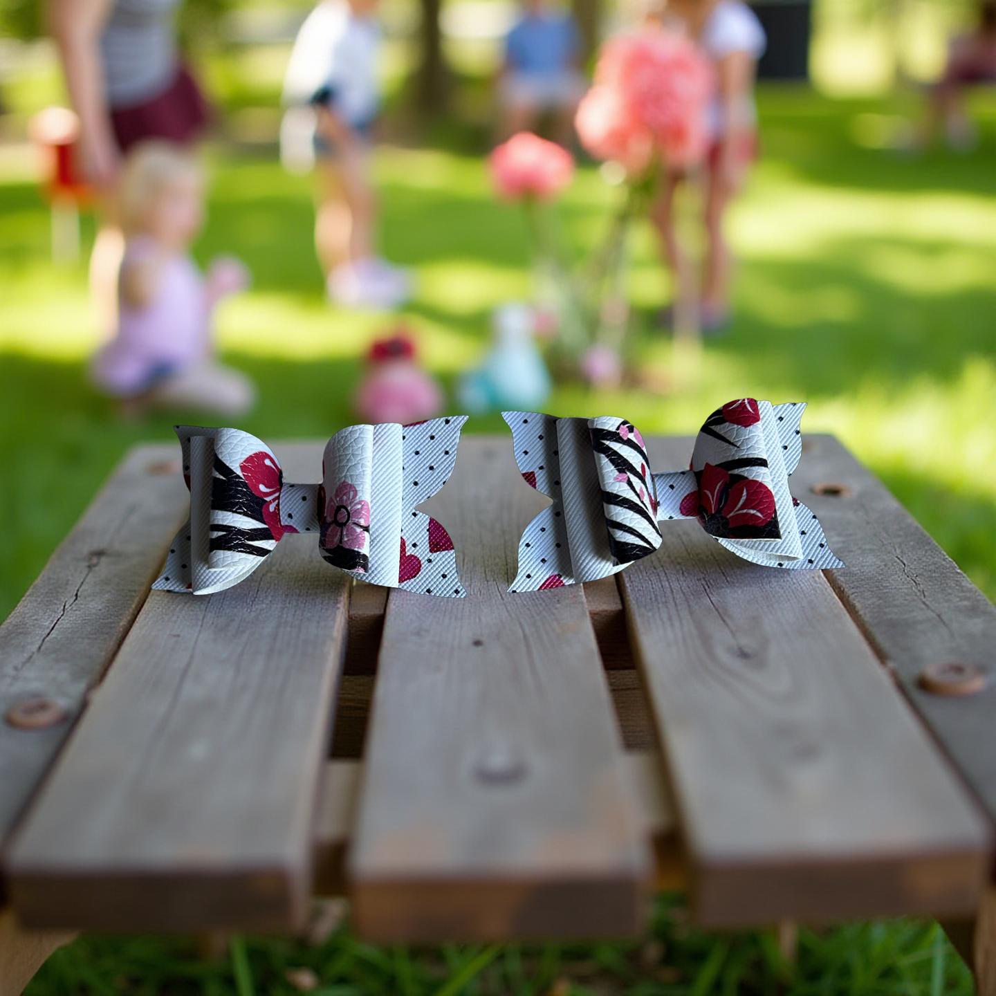 Love Letter Bite- Size Hairbows