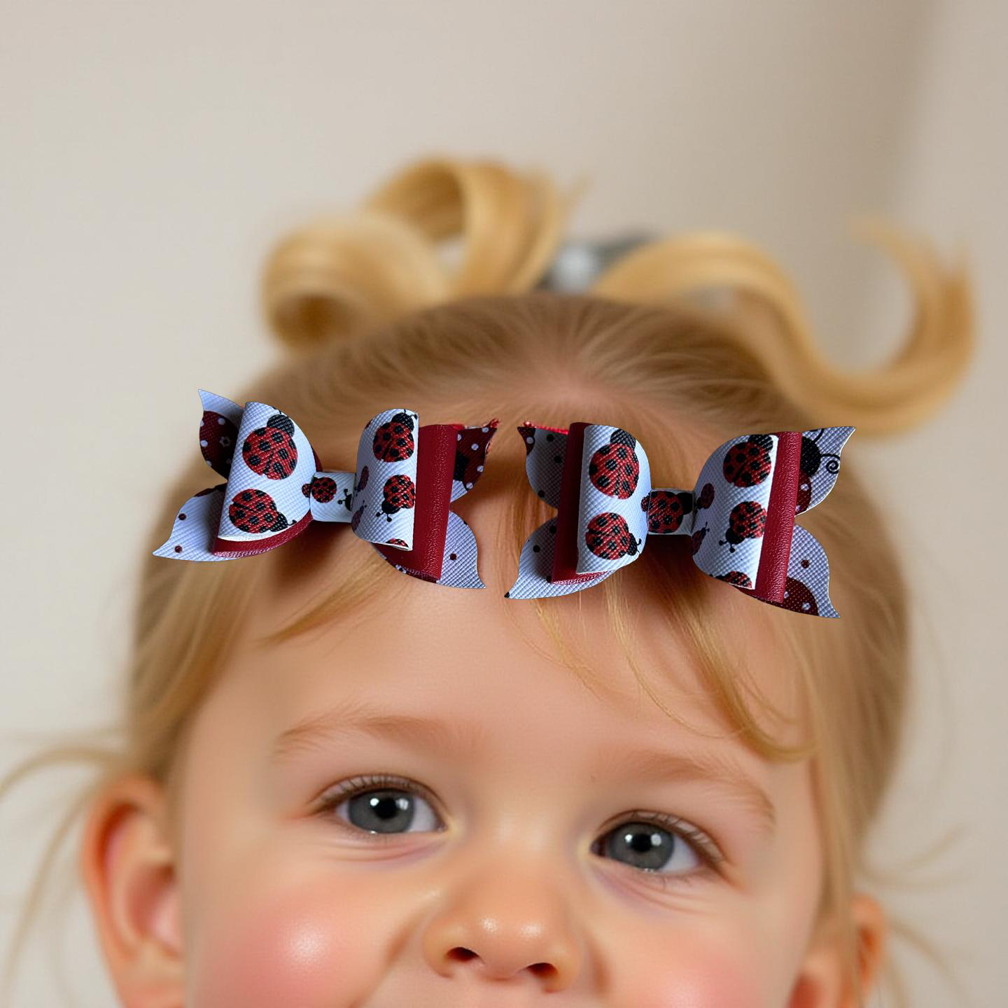 Lady Luck Bite- Size Hairbows