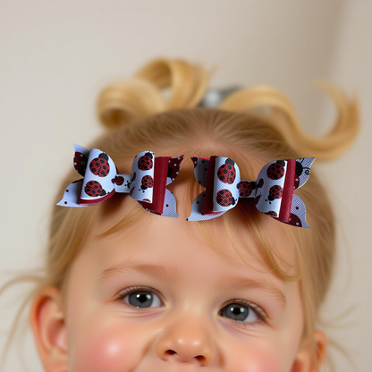 Lady Luck Bite- Size Hairbows