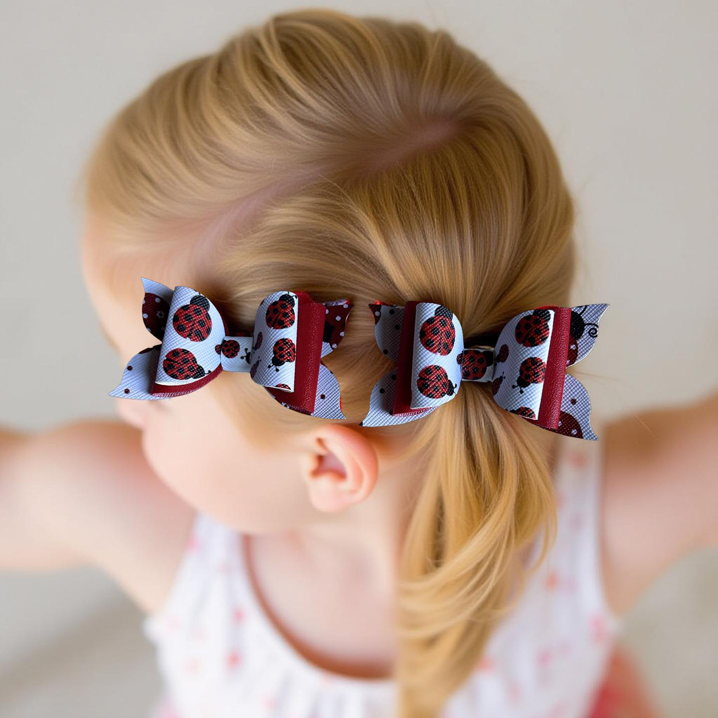 Lady Luck Bite- Size Hairbows