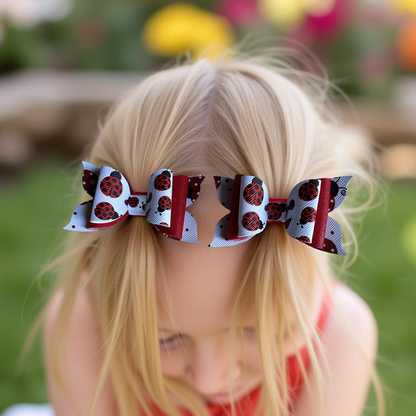 Lady Luck Bite- Size Hairbows