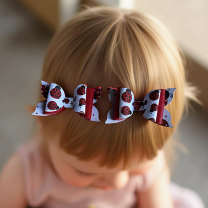 Lady Luck Bite- Size Hairbows