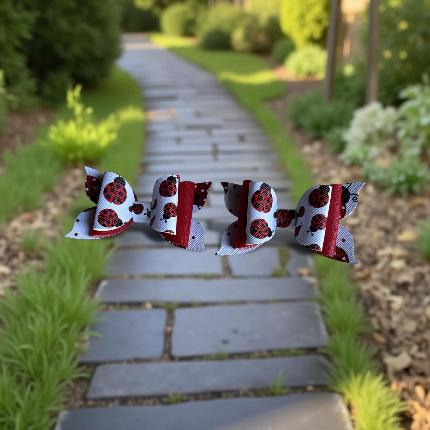 Lady Luck Bite- Size Hairbows