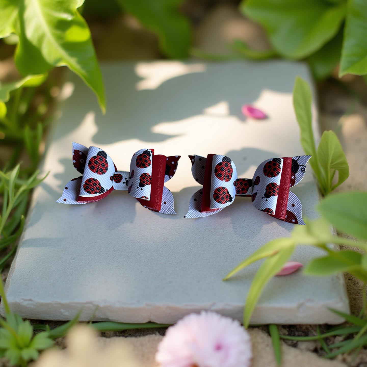 Lady Luck Bite- Size Hairbows