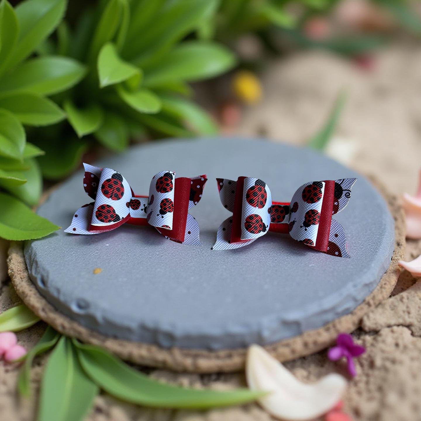 Lady Luck Bite- Size Hairbows