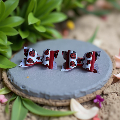 Lady Luck Bite- Size Hairbows