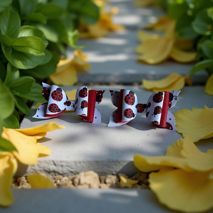 Lady Luck Bite- Size Hairbows