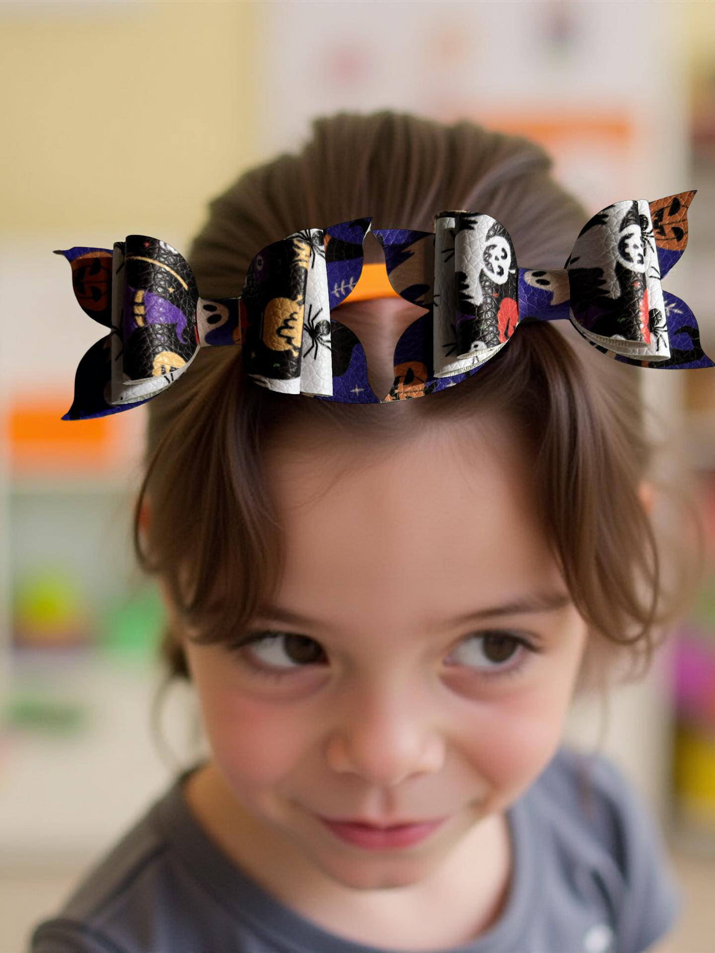 Spooky Bite- Size Hairbows