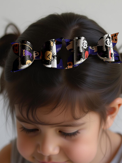 Spooky Bite- Size Hairbows