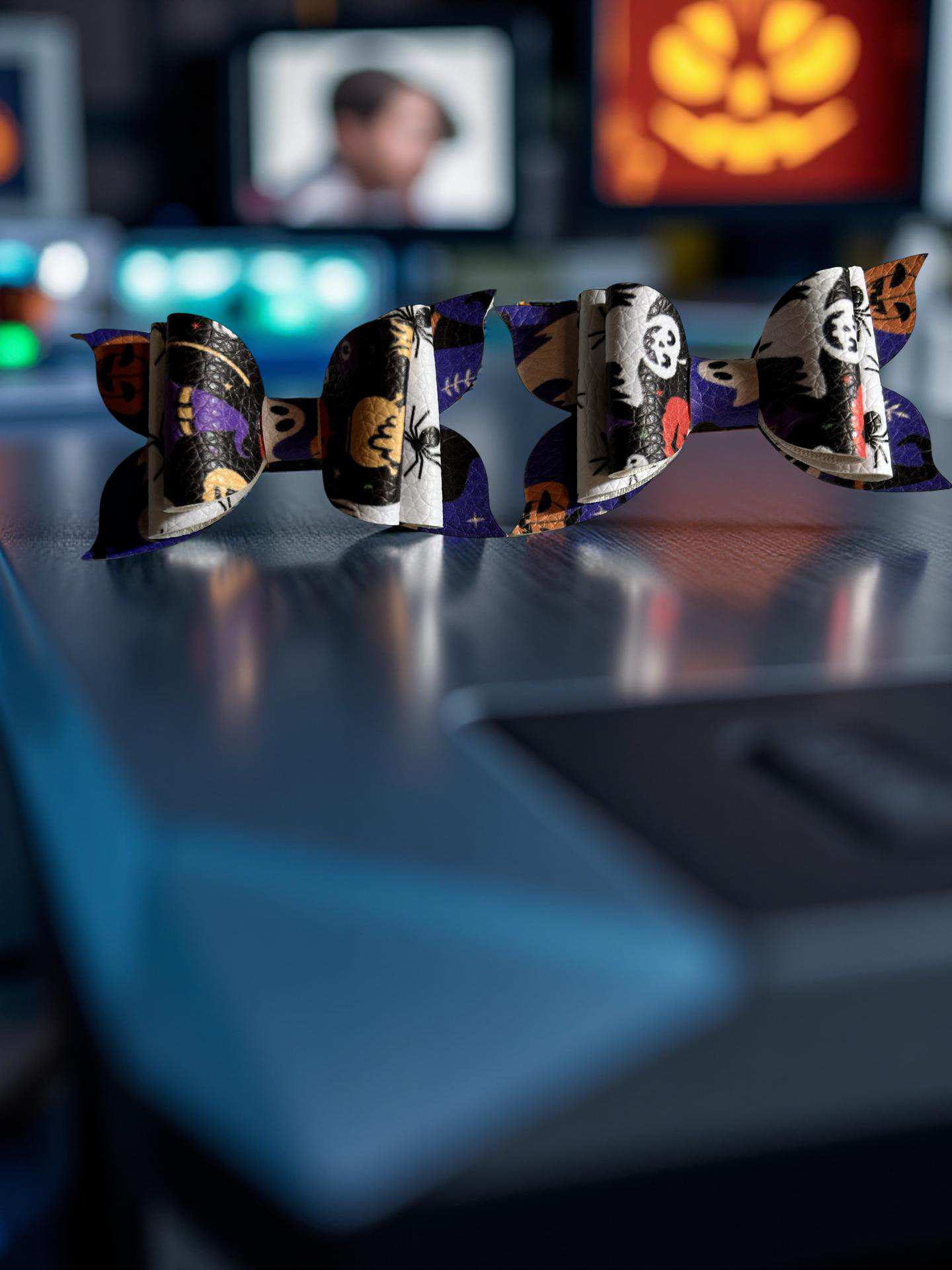 Spooky Bite- Size Hairbows