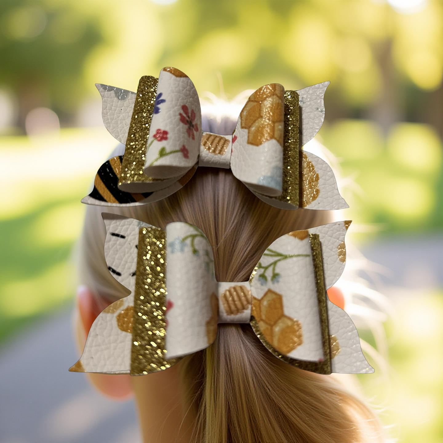 Honey Combs Bite- Size Hairbows