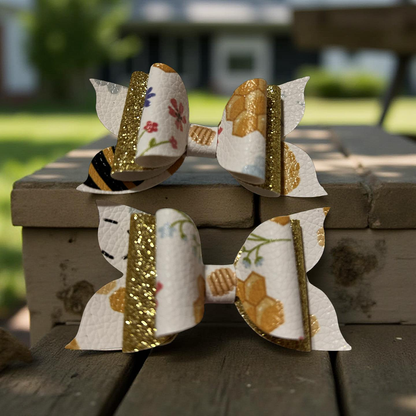 Honey Combs Bite- Size Hairbows