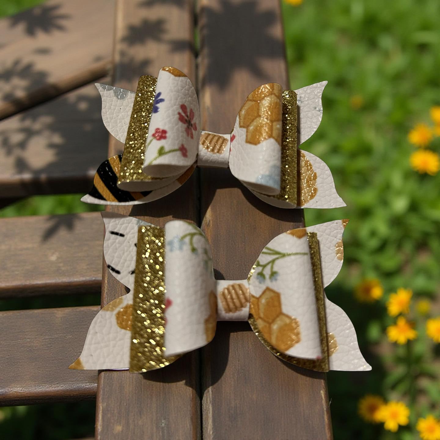 Honey Combs Bite- Size Hairbows