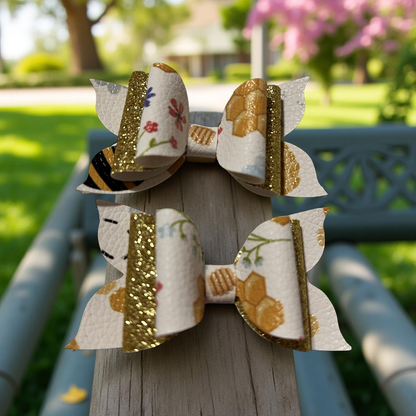 Honey Combs Bite- Size Hairbows