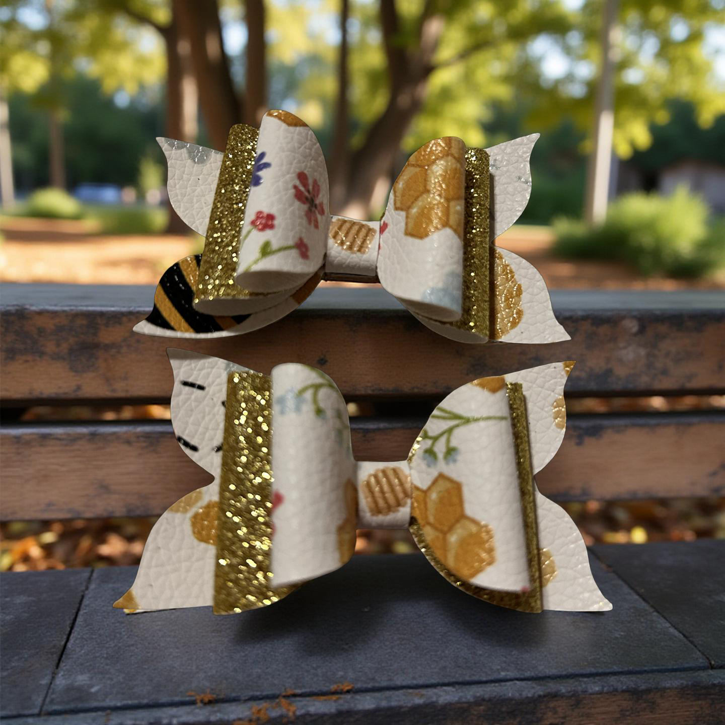 Honey Combs Bite- Size Hairbows