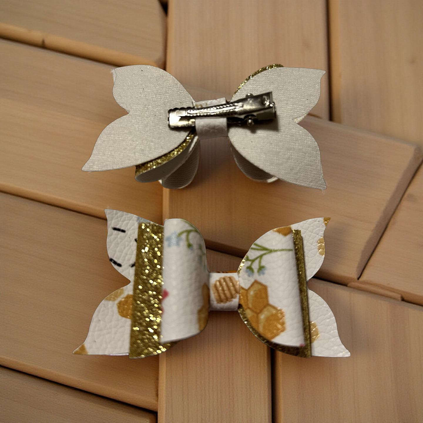 Honey Combs Bite- Size Hairbows