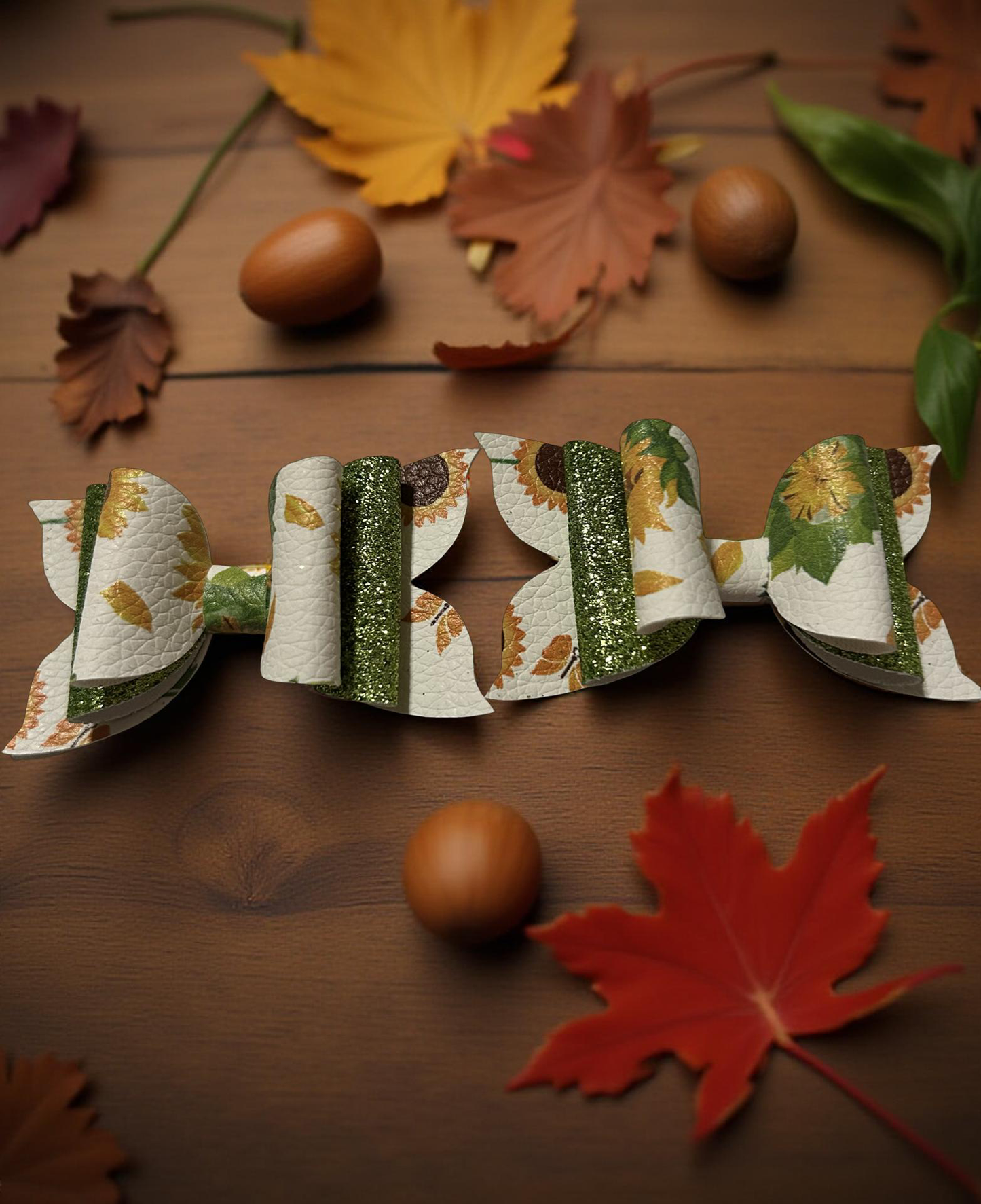 Sunshine Swirl Bite size Hairbows