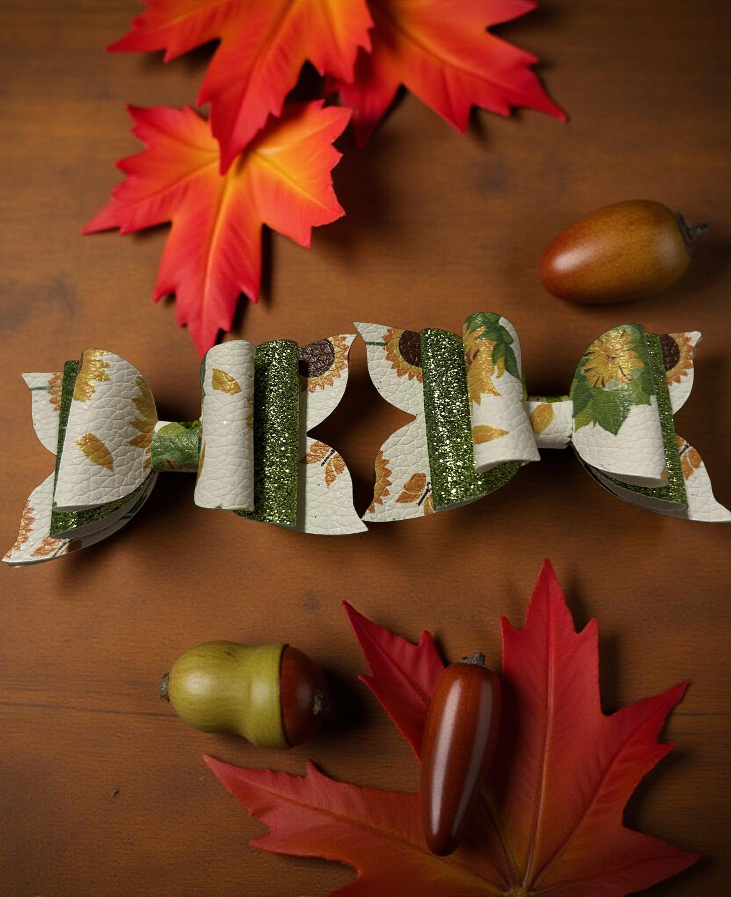 Sunshine Swirl Bite size Hairbows