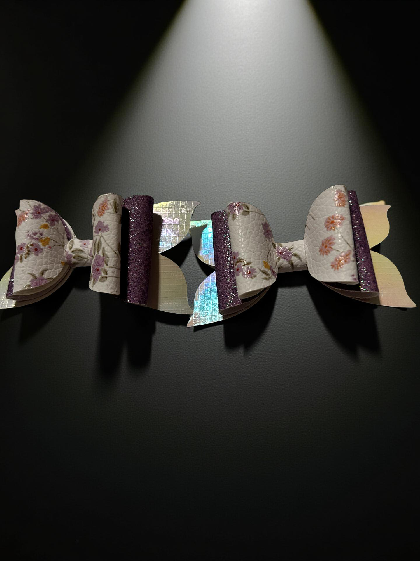 Lilac Meadows Bite- Size Hairbows