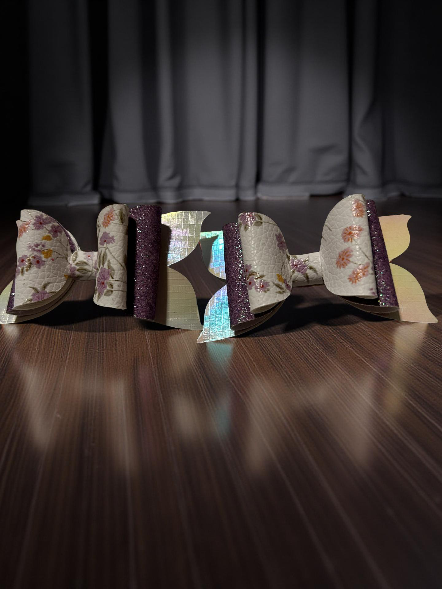 Lilac Meadows Bite- Size Hairbows