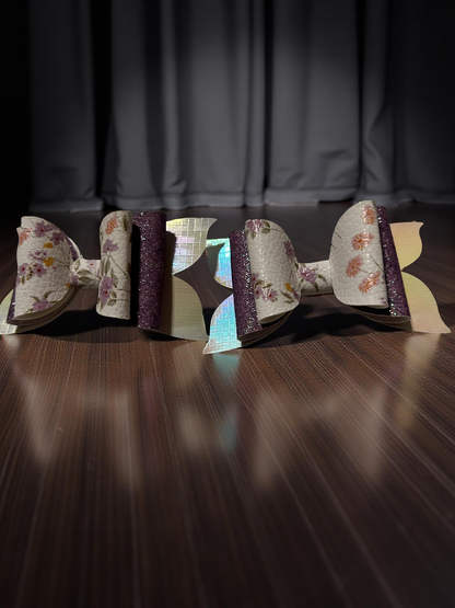 Lilac Meadows Bite- Size Hairbows