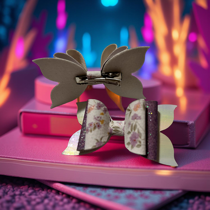 Lilac Meadows Bite- Size Hairbows