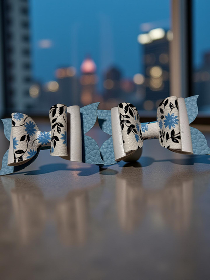 Blue Blossom Bite-Size Bows