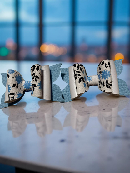 Blue Blossom Bite-Size Bows