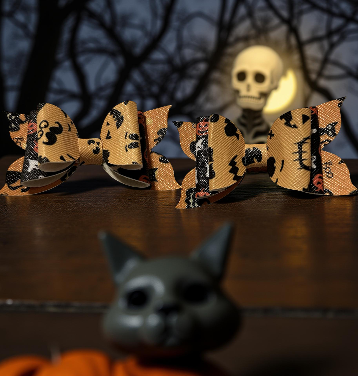 Spooky Cuties Bite-Size Bows